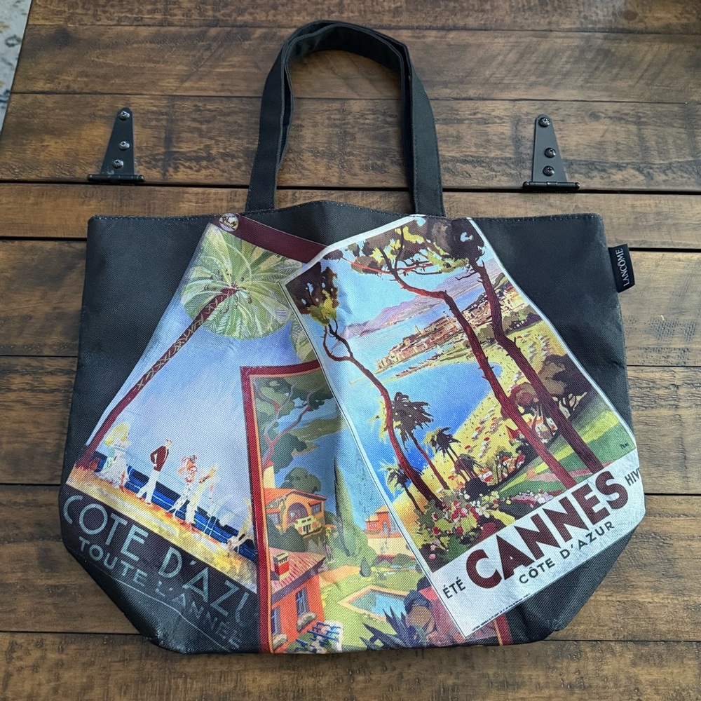 Lancôme Riviera Collection Tote Bag Cannes and the Côte d'Azur - Picture 1 of 3